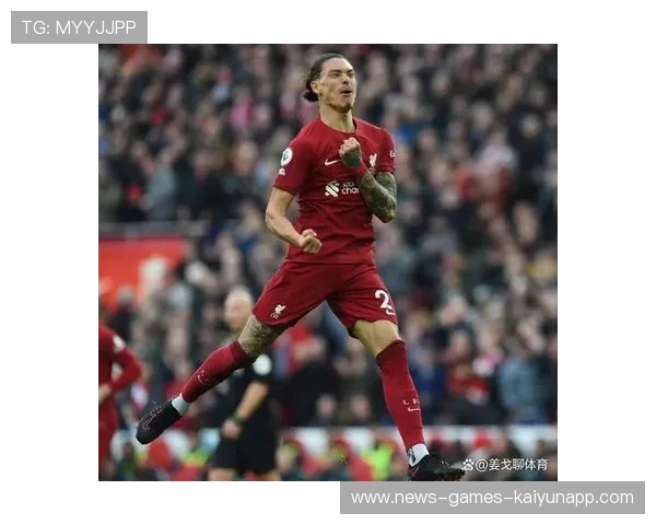 利物浦努涅斯背身做球后劲射破门